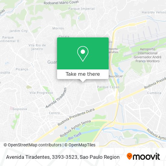 Avenida Tiradentes, 3393-3523 map