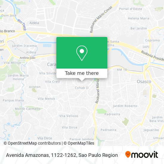 Avenida Amazonas, 1122-1262 map