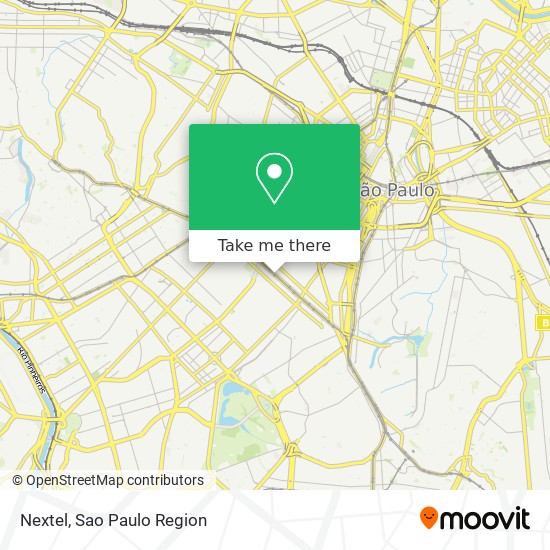 Nextel map