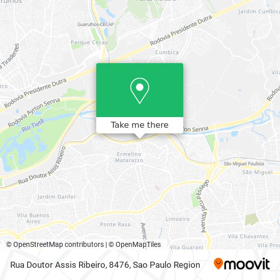 Rua Doutor Assis Ribeiro, 8476 map