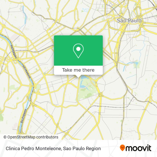 Mapa Clinica Pedro Monteleone