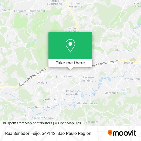 Rua Senador Feijó, 54-142 map
