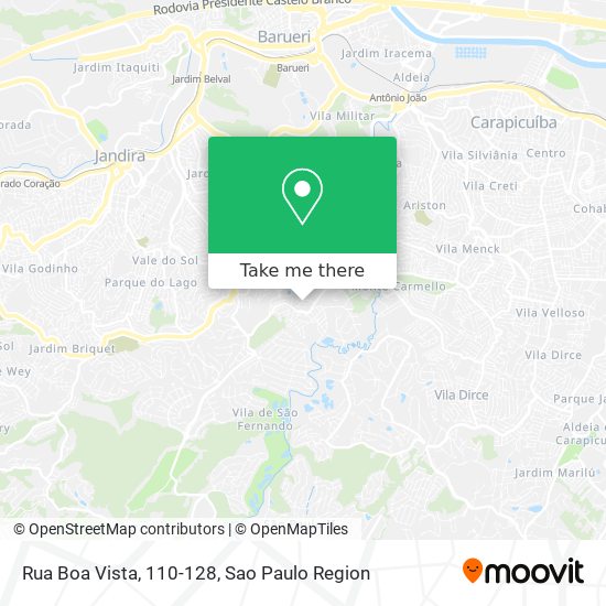 Rua Boa Vista, 110-128 map