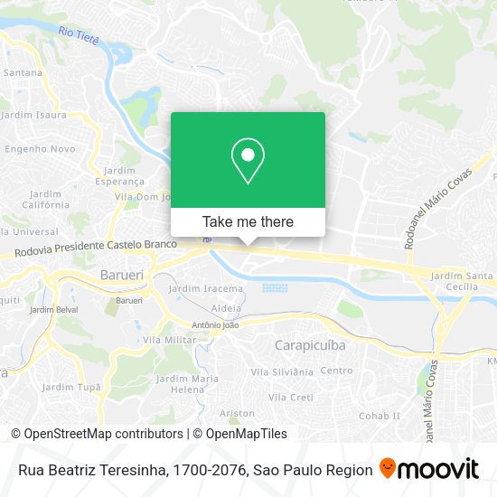 Rua Beatriz Teresinha, 1700-2076 map