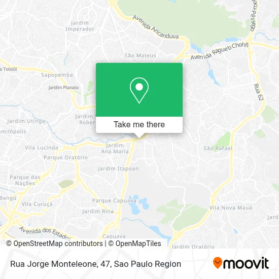Rua Jorge Monteleone, 47 map