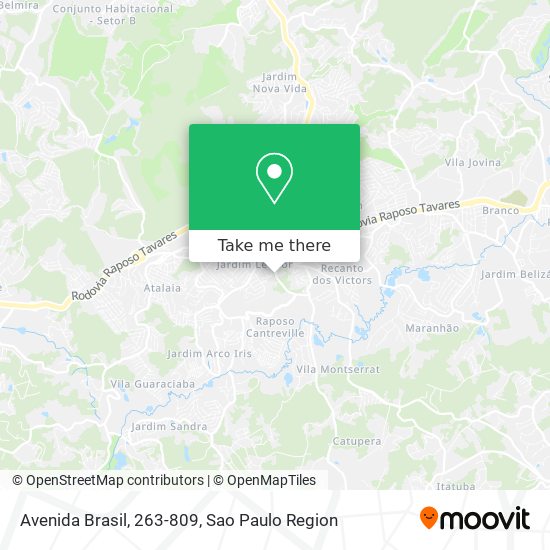 Avenida Brasil, 263-809 map