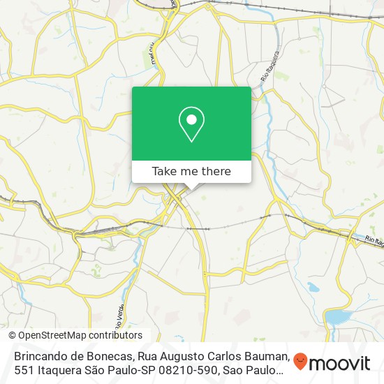 Brincando de Bonecas, Rua Augusto Carlos Bauman, 551 Itaquera São Paulo-SP 08210-590 map