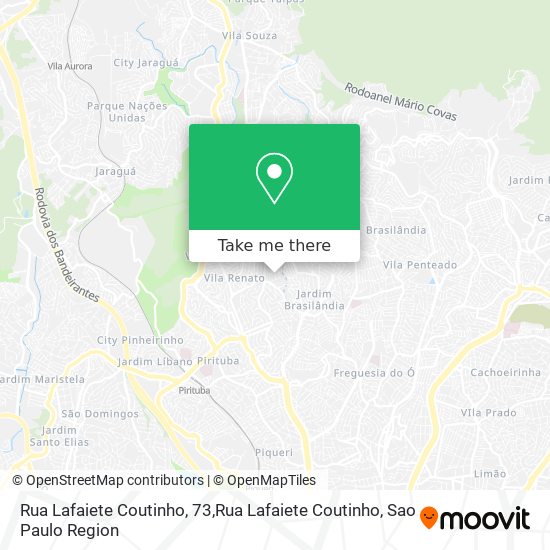 Mapa Rua Lafaiete Coutinho, 73,Rua Lafaiete Coutinho