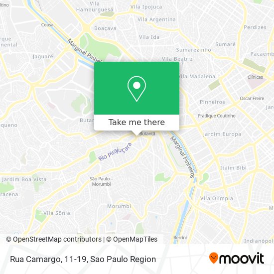 Mapa Rua Camargo, 11-19