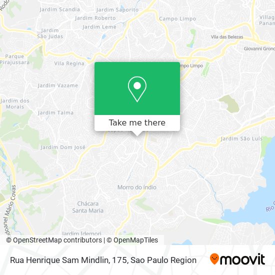 Mapa Rua Henrique Sam Mindlin, 175