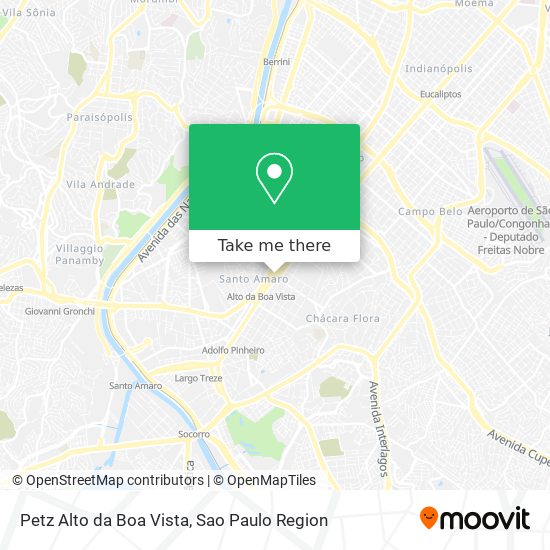 Petz Alto da Boa Vista map