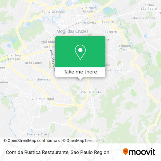 Comida Rustica Restaurante map