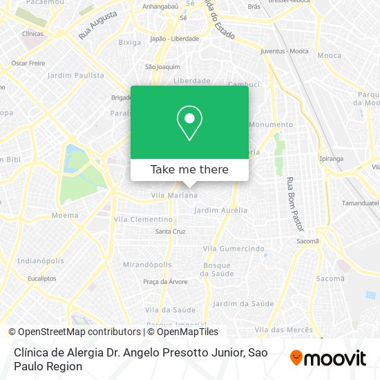Clínica de Alergia Dr. Angelo Presotto Junior map
