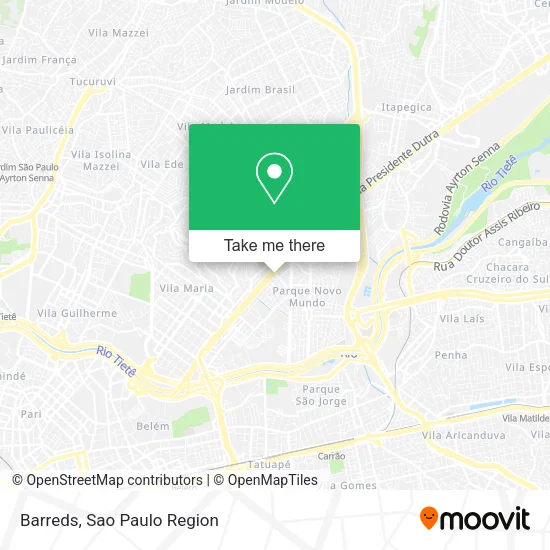 Barreds map