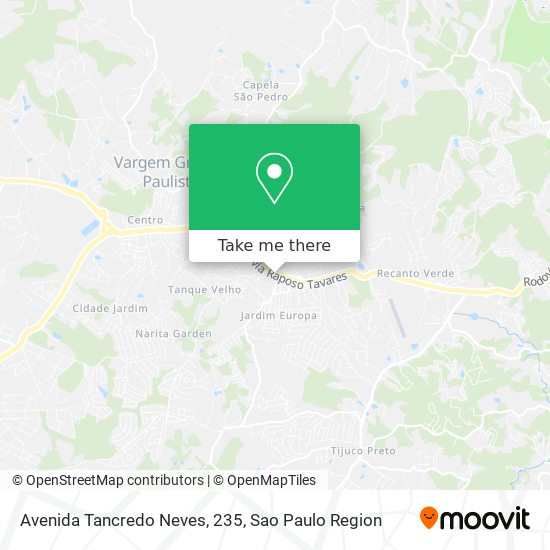 Avenida Tancredo Neves, 235 map