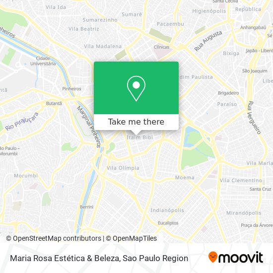 Maria Rosa Estética & Beleza map