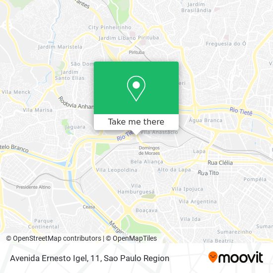 Avenida Ernesto Igel, 11 map