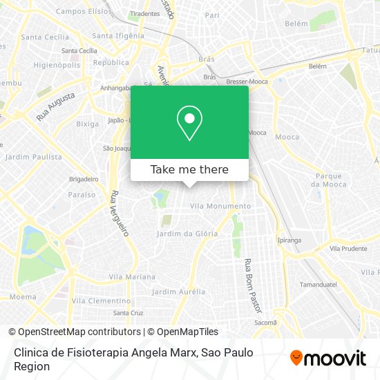 Clinica de Fisioterapia Angela Marx map