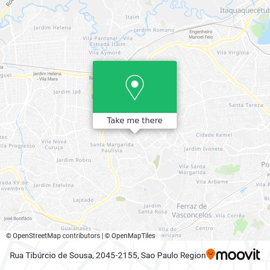 Rua Tibúrcio de Sousa, 2045-2155 map