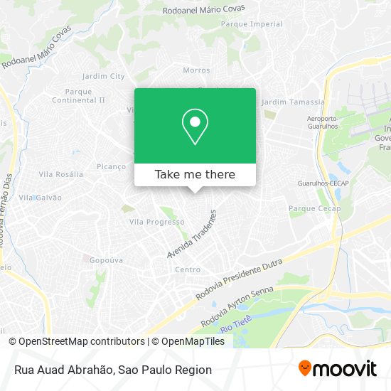 Rua Auad Abrahão map