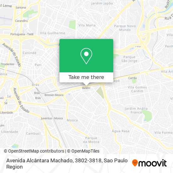 Avenida Alcântara Machado, 3802-3818 map