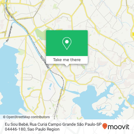 Eu Sou Bebê, Rua Curiá Campo Grande São Paulo-SP 04446-180 map