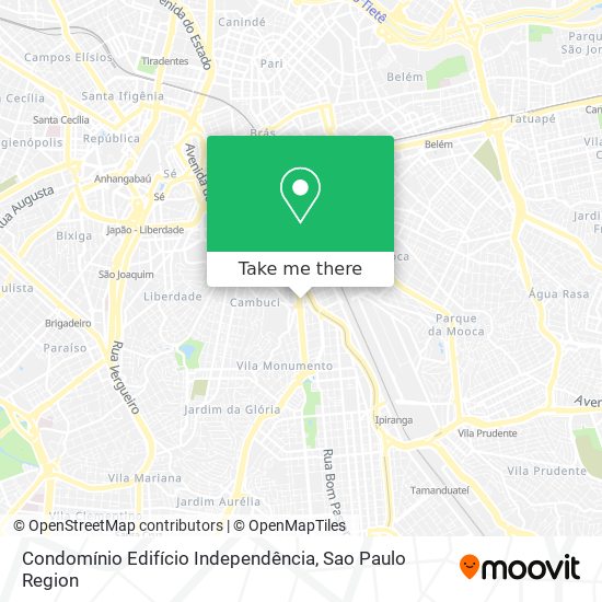 Condomínio Edifício Independência map