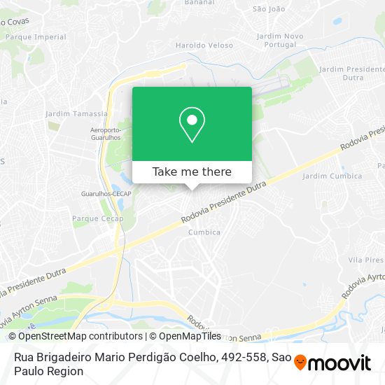 Rua Brigadeiro Mario Perdigão Coelho, 492-558 map