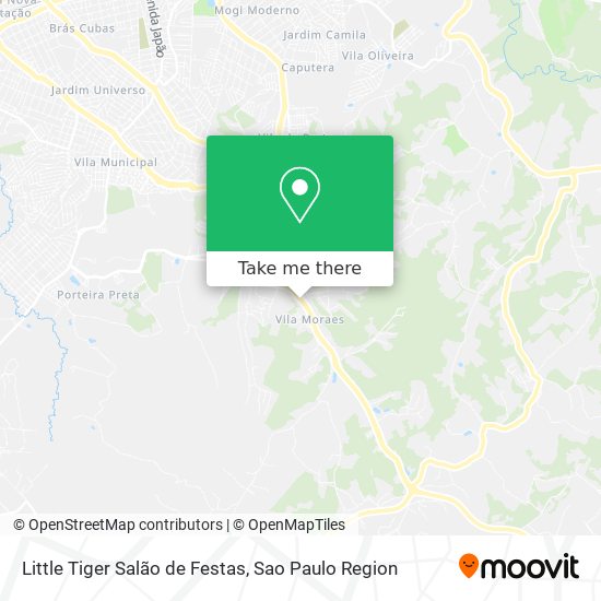 Little Tiger Salão de Festas map