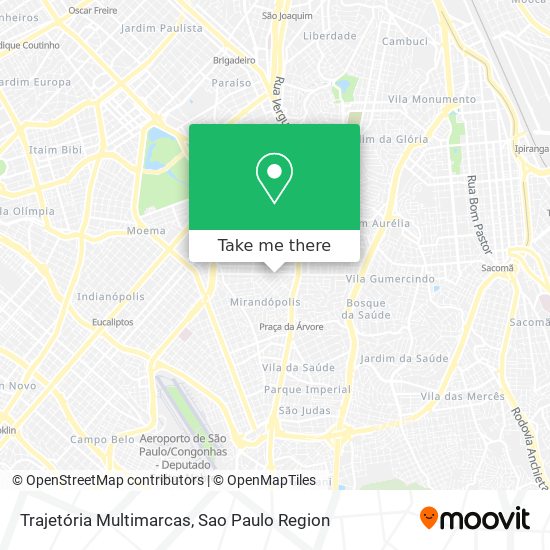 Trajetória Multimarcas map