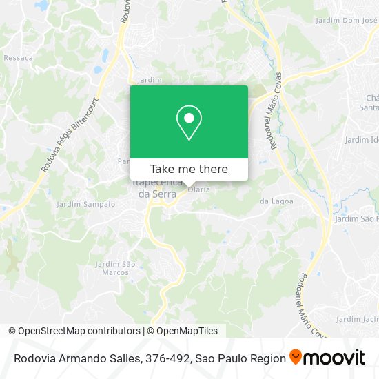 Rodovia Armando Salles, 376-492 map