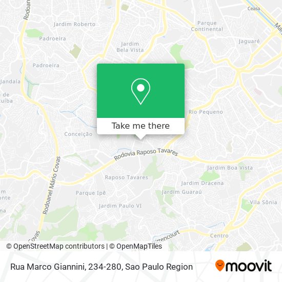 Rua Marco Giannini, 234-280 map