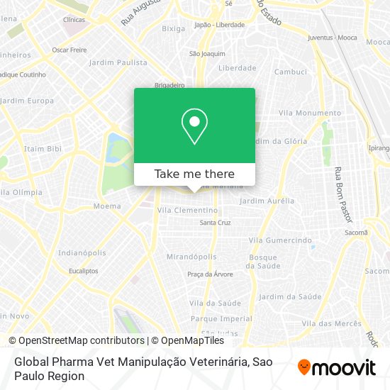 Mapa Global Pharma Vet Manipulação Veterinária