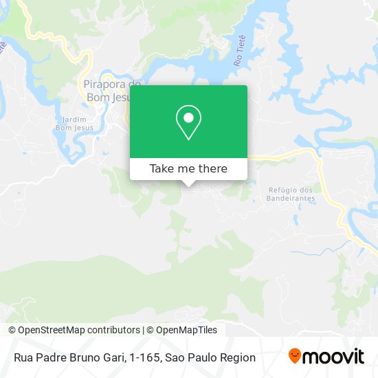Rua Padre Bruno Gari, 1-165 map