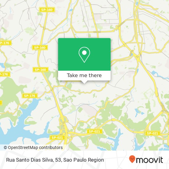 Mapa Rua Santo Dias Silva, 53