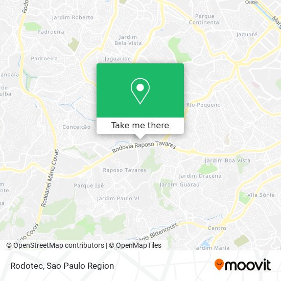 Mapa Rodotec