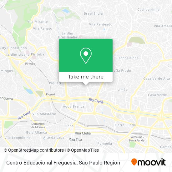 Centro Educacional Freguesia map