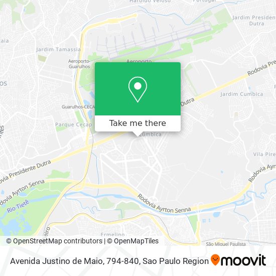 Avenida Justino de Maio, 794-840 map