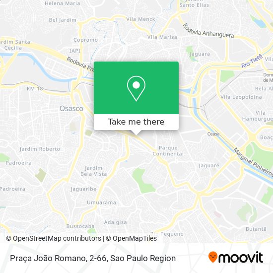 Praça João Romano, 2-66 map