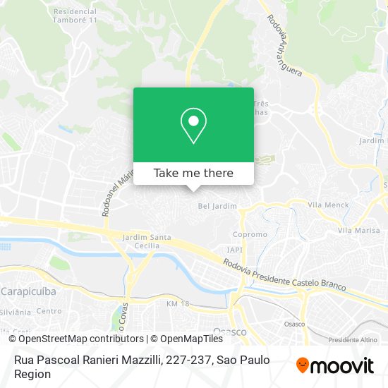 Rua Pascoal Ranieri Mazzilli, 227-237 map