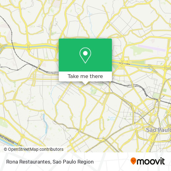 Rona Restaurantes map