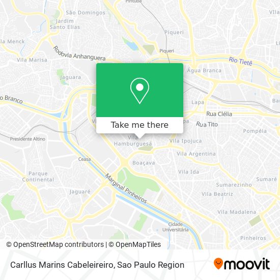 Carllus Marins Cabeleireiro map