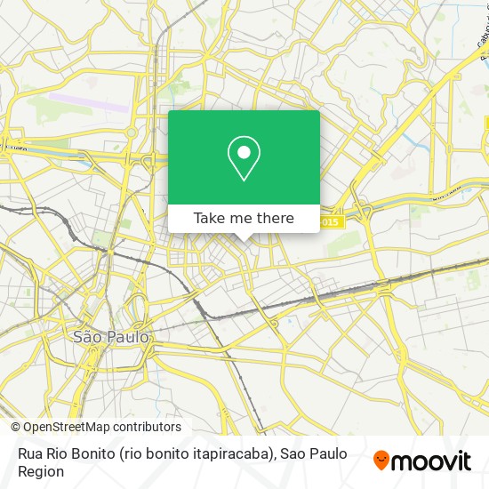 Rua Rio Bonito (rio bonito itapiracaba) map