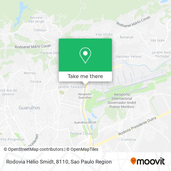 Rodovia Hélio Smidt, 8110 map
