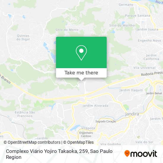 Complexo Viário Yojiro Takaoka, 259 map