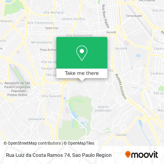 Rua Luiz da Costa Ramos 74 map