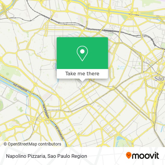 Napolino Pizzaria map