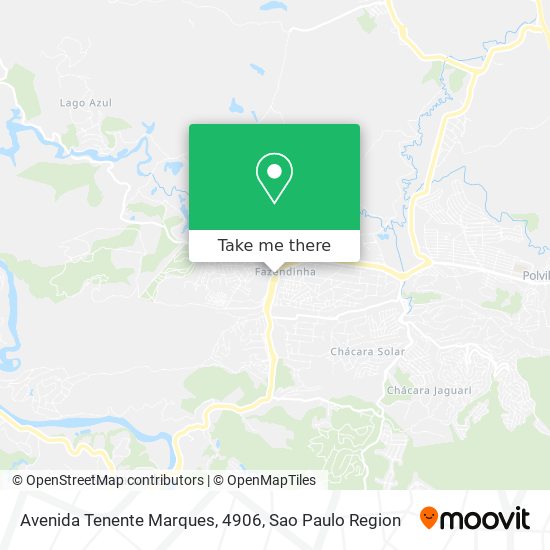 Avenida Tenente Marques, 4906 map