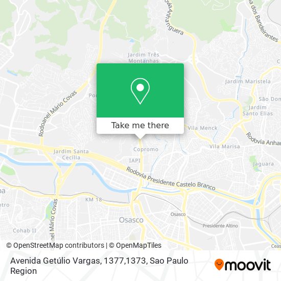 Avenida Getúlio Vargas, 1377,1373 map