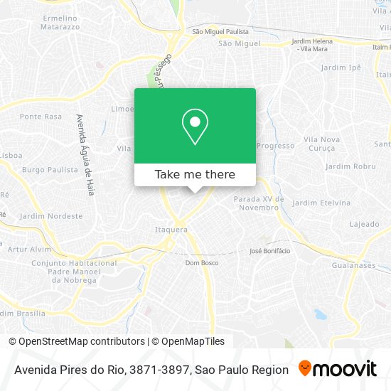 Avenida Pires do Rio, 3871-3897 map